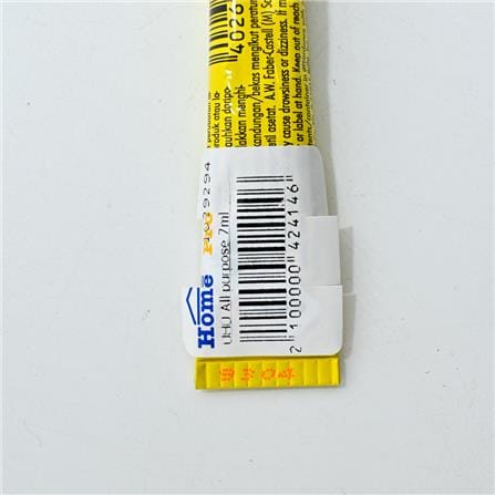 UHU ALL PURPOSE ADHESIVE GLUE 7ML CLEAR NO.10 91040375