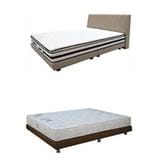 SILENTNIGHT BEDFRAME BR121&BH OFF/WH SUPER SINGLE