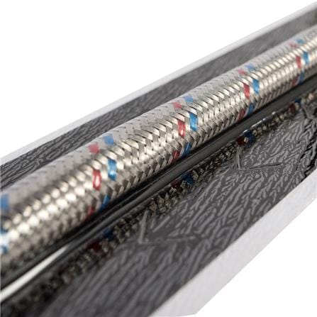 STAINLESS STEEL TOILET WATER INLET HOSE 18IN MOYA MY-SST18