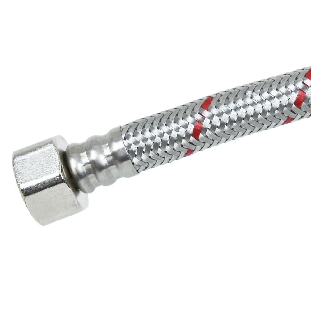 TOILET HOT WATER INLET HOSE 16IN MOYA MY-SST16(P)
