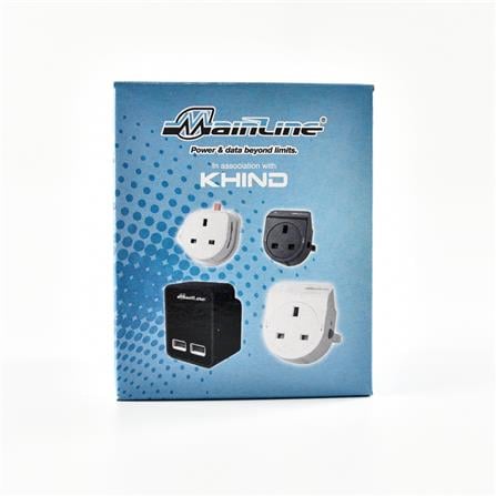 MAINLINE ADAPTOR WHITE MLP2W