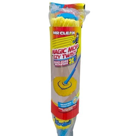 MR CLEAN MICROFIBRE EZY TWIST MOP WITH HANDLE