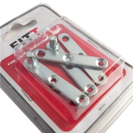 FIXED PIVOT CABINET HINGE FITT PIS-10 W 2EA
