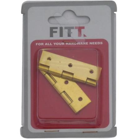 FITT BRASS HINGE 2" BAH-20 2 PIECES ( 7X2X12CM)