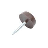 FURNITURE GLIDE FITT PG-05BR BROWN 10PCS
