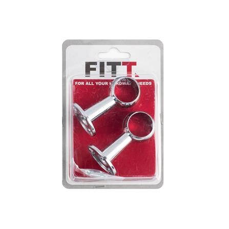 FIXED CLOSET ROD FLANGE FITT ZRH-10 1" 2EA