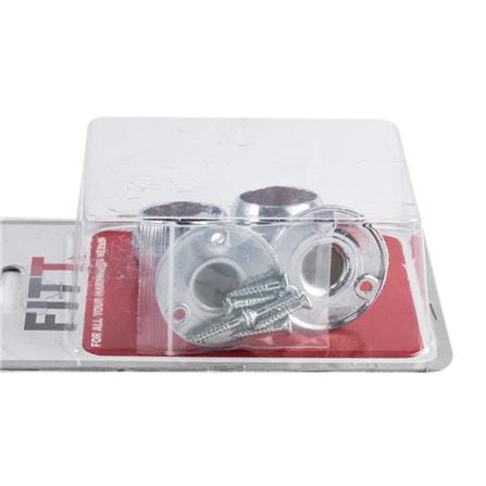 FIXED CLOSET ROD FLANGE FITT ZRH-10 1" 2EA