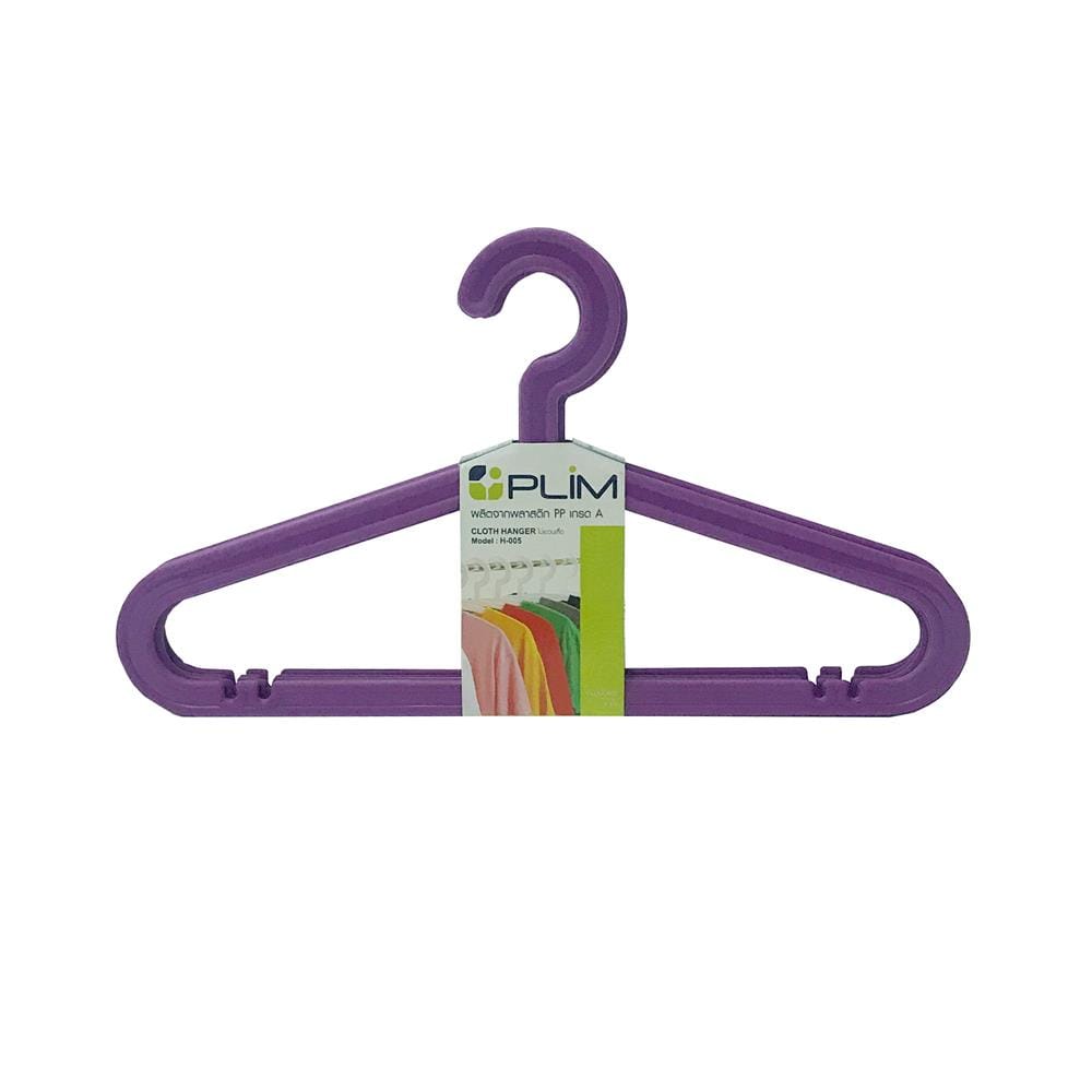 HOMEPRO PLIM CLOTH HANGER SLIM 005 PURPLE
