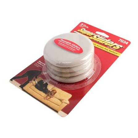 FURNITURE SLIDER SUPER SLIDERS 4703495 ROUND 3.5" 4PCS