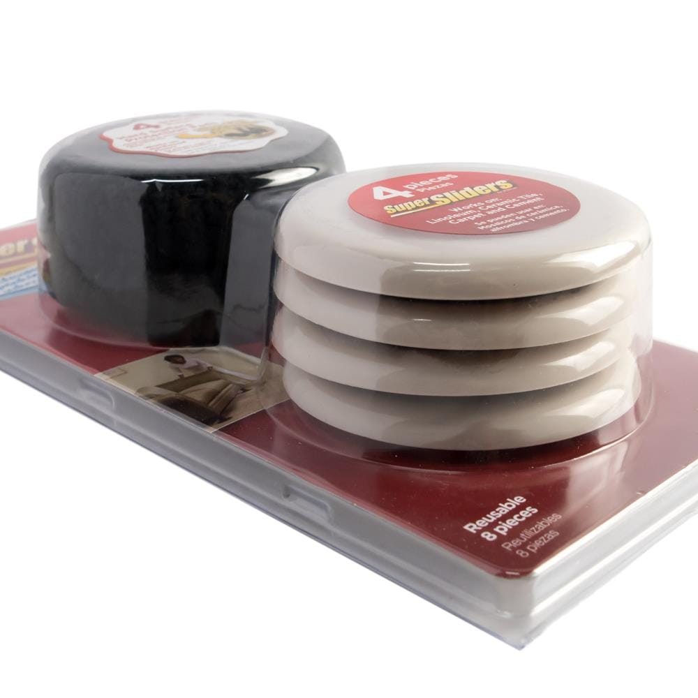 FURNITURE SLIDER WITH PROTECTION PAD SUPER SLIDERS 7038 3.5" 4PCS
