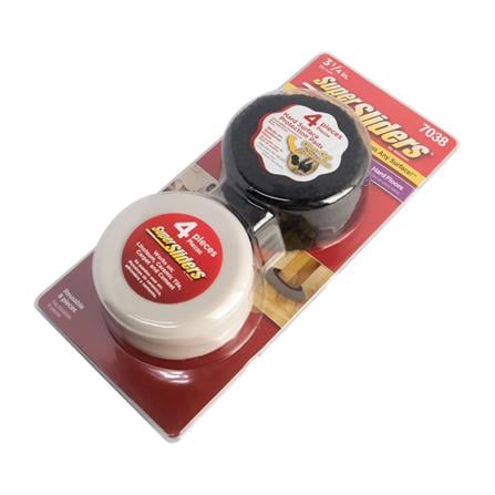 FURNITURE SLIDER WITH PROTECTION PAD SUPER SLIDERS 7038 3.5" 4PCS