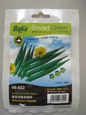 BABA VE-022 F1 HYBRID OKRA GREEN TORPEDO