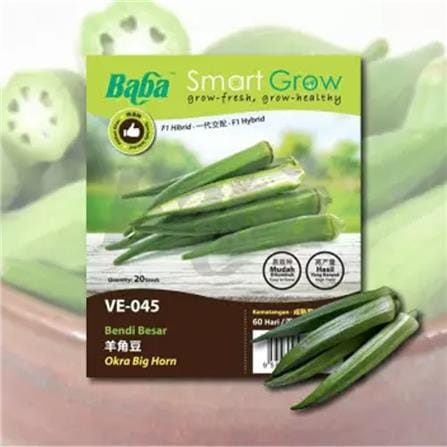 BABA VE-022 F1 HYBRID OKRA GREEN TORPEDO