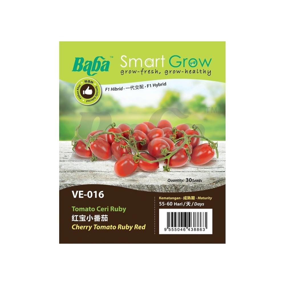 BABA VE-016 F1 HYBD CHERRY TOMATO RED
