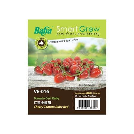 BABA VE-016 F1 HYBD CHERRY TOMATO RED