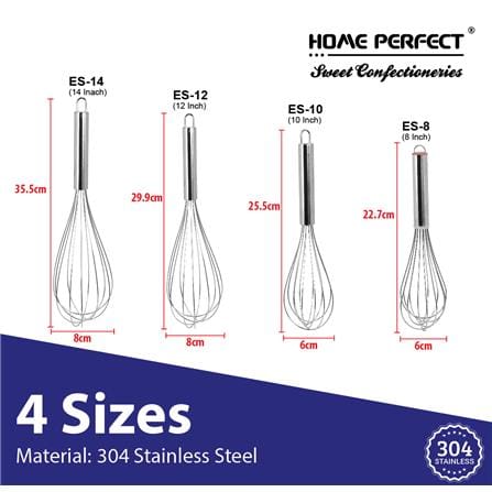 HOME PERFECT EGG BEATER  12" ES-12