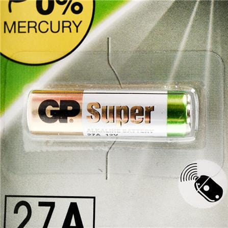 GP ALKALINE BATTERY 27A 12V GP27A-C1