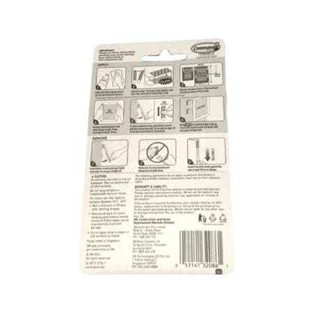COMMAND PICTURE HANGING STRIP LARGE 17206ANZ BLACK