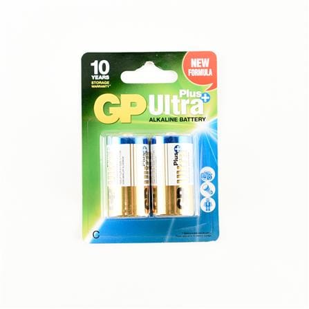 GP ULTRA PLUS ALKALINE BATTERY 2'S GP14AUP-C2