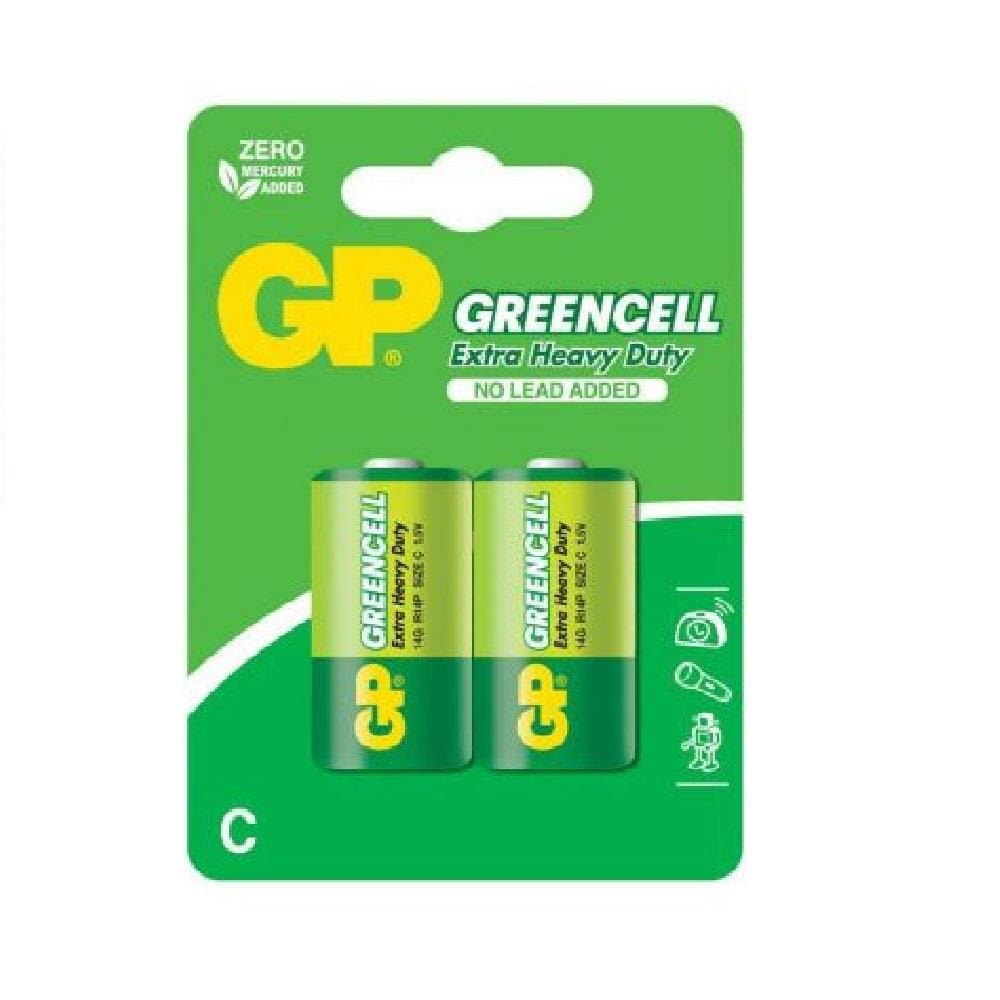 GREENCELL EHD 2C BATTERIES GP14G-C2 GP