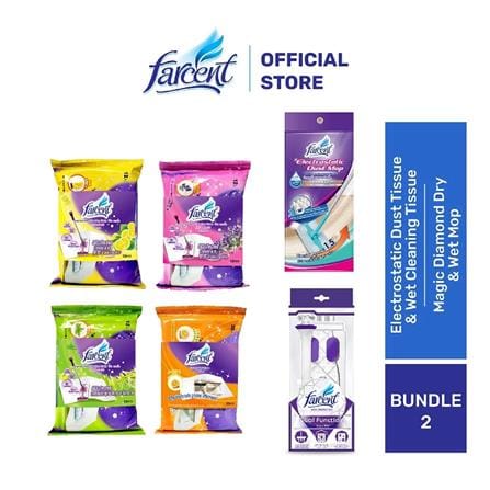 FARCENT ANTIBACTERIAL MAGIC DIAMOND DRY&WET MOP