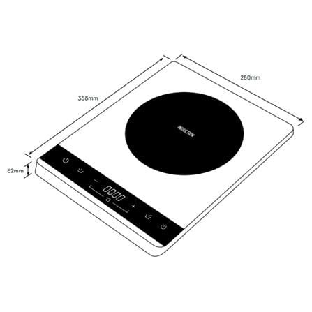 ELECTROLUX INDUCTION COOKER ETD29PKB 2000W 2MENU