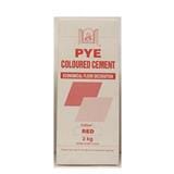 PYE COLOURED CEMENT 3KG RED
