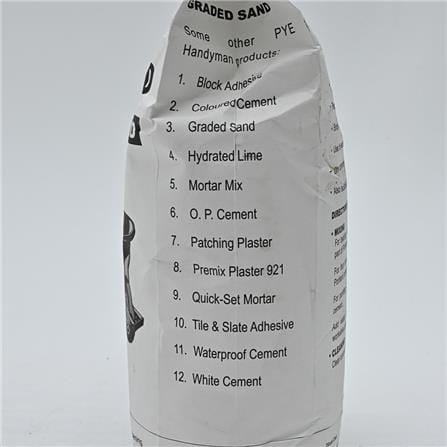 PYE GRADED SAND 3KG