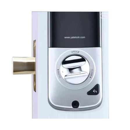 YALE DEADBOLT FINGERPRINT DIGITAL DOOR LOCK YDD424 CHAMPAGNE GOLD