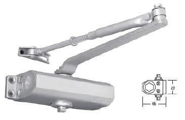 ST.GUCHI DOOR CLOSER D51 SILVER