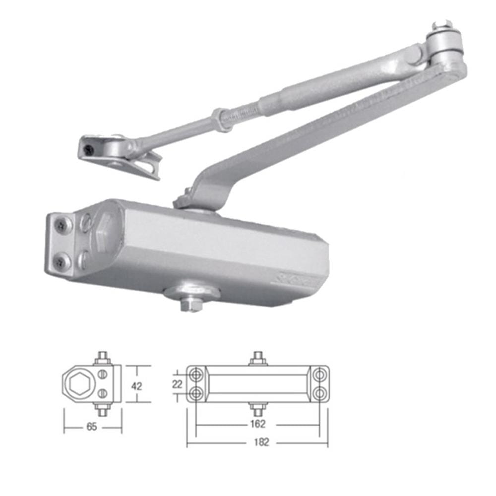 ST.GUCHI DOOR CLOSER D51 SILVER