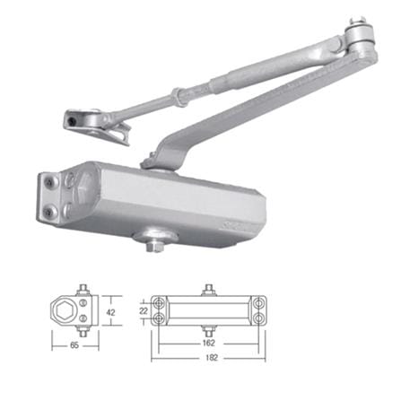 ST.GUCHI DOOR CLOSER D51 SILVER
