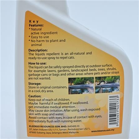 PESSO ECO CAT REPELLENT 500ML