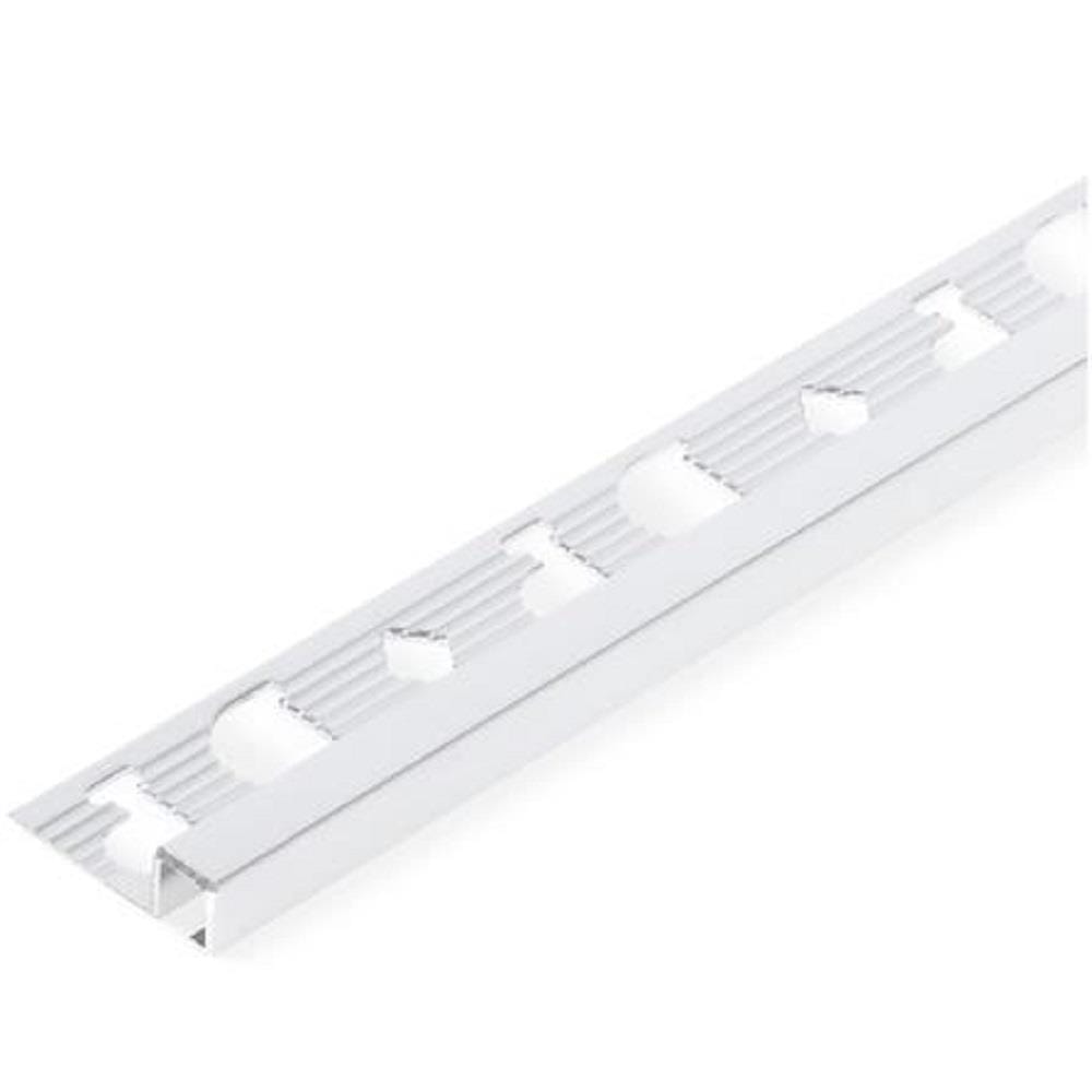 DP CORNER TRIM ALUMINIUM SQUARE 12MM CA122011 SILVER 2M