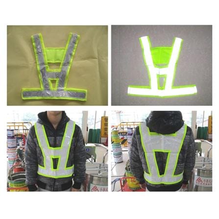 WORKER GREEN V-SAFETY VEST WV200G EACH