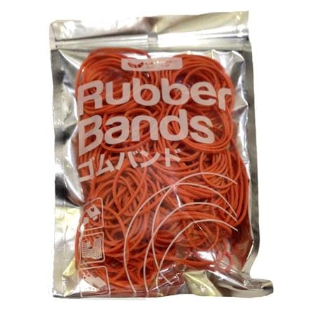 UNICORN GOLD/ORANGE RUBBER BAND 300PCS EACH 100G