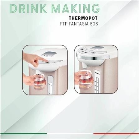 FABER THERMO POT FTP FANTASIA 606 750WATT 6LITER