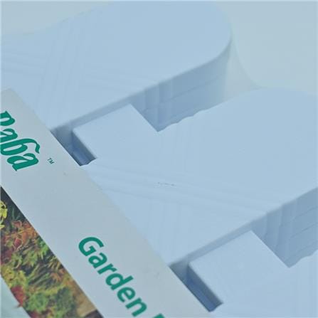 BABA 307 PLASTIC FENCE 26X30CM WHT
