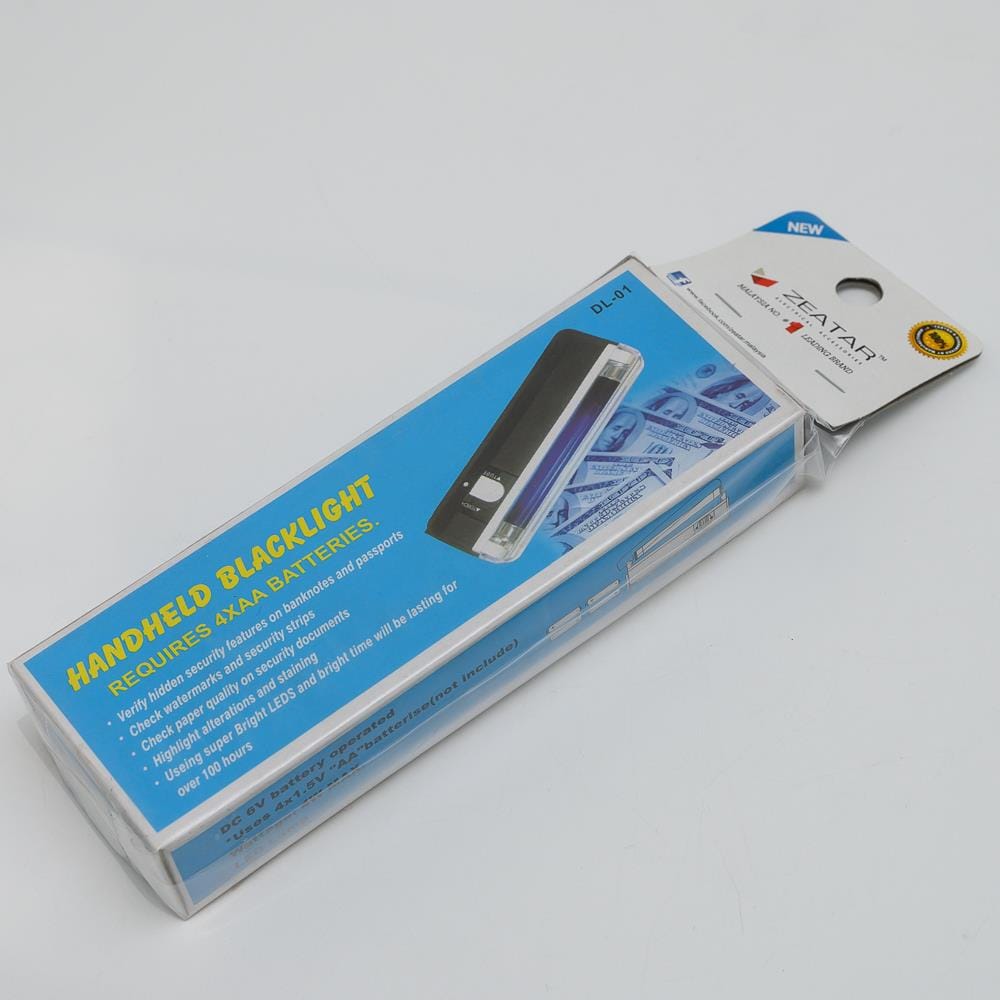 HANDHELD SCANNER FLASHLIGHT ZEATAR DL01 BLACK
