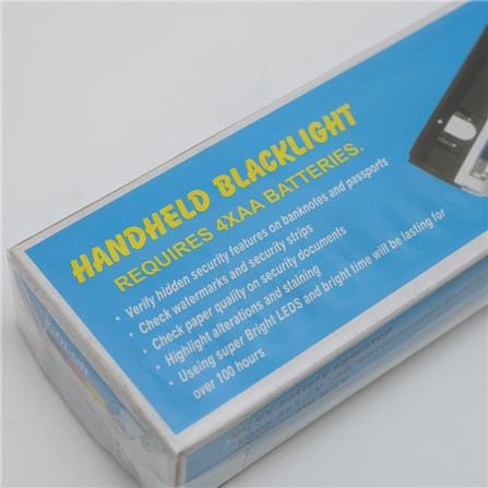 HANDHELD SCANNER FLASHLIGHT ZEATAR DL01 BLACK