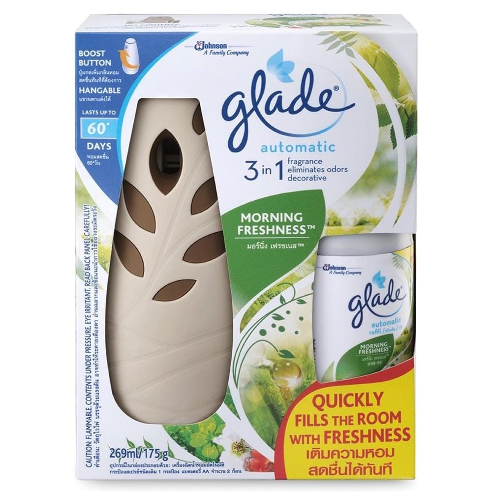 GLADE AUTO MORNING FRESHNESS 3 IN 1 175G