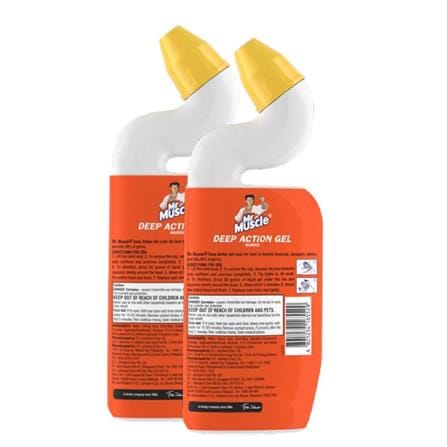 MR MUSCLE TOILET BOWL CLEANER AROMA CLEAN TWIN PACK 500ML OCEAN ESCAPE
