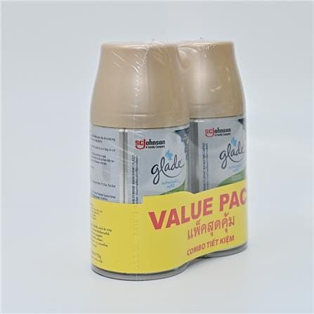 GLADE AUTOMATIC SPRAY REFILLS MORNING FRESHNESS 252G TWIN PACK