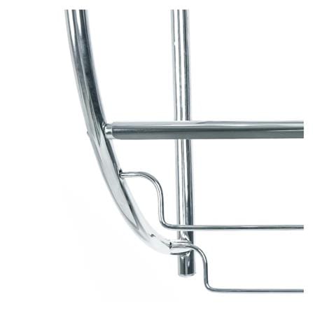 MOYA BATH RACK 2TIER 12010C SILVER (H54XW44XD26 CM)