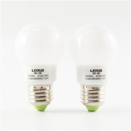 LED CLR BULB 2W E27 RCTP LCQ3002WD LEDUS