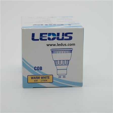 LED BULB 6W WW GU10 COB LGU10006 LEDUS