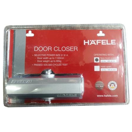 HAFELE SURFACE MOUNTED DOOR CLOSER 499.30.002