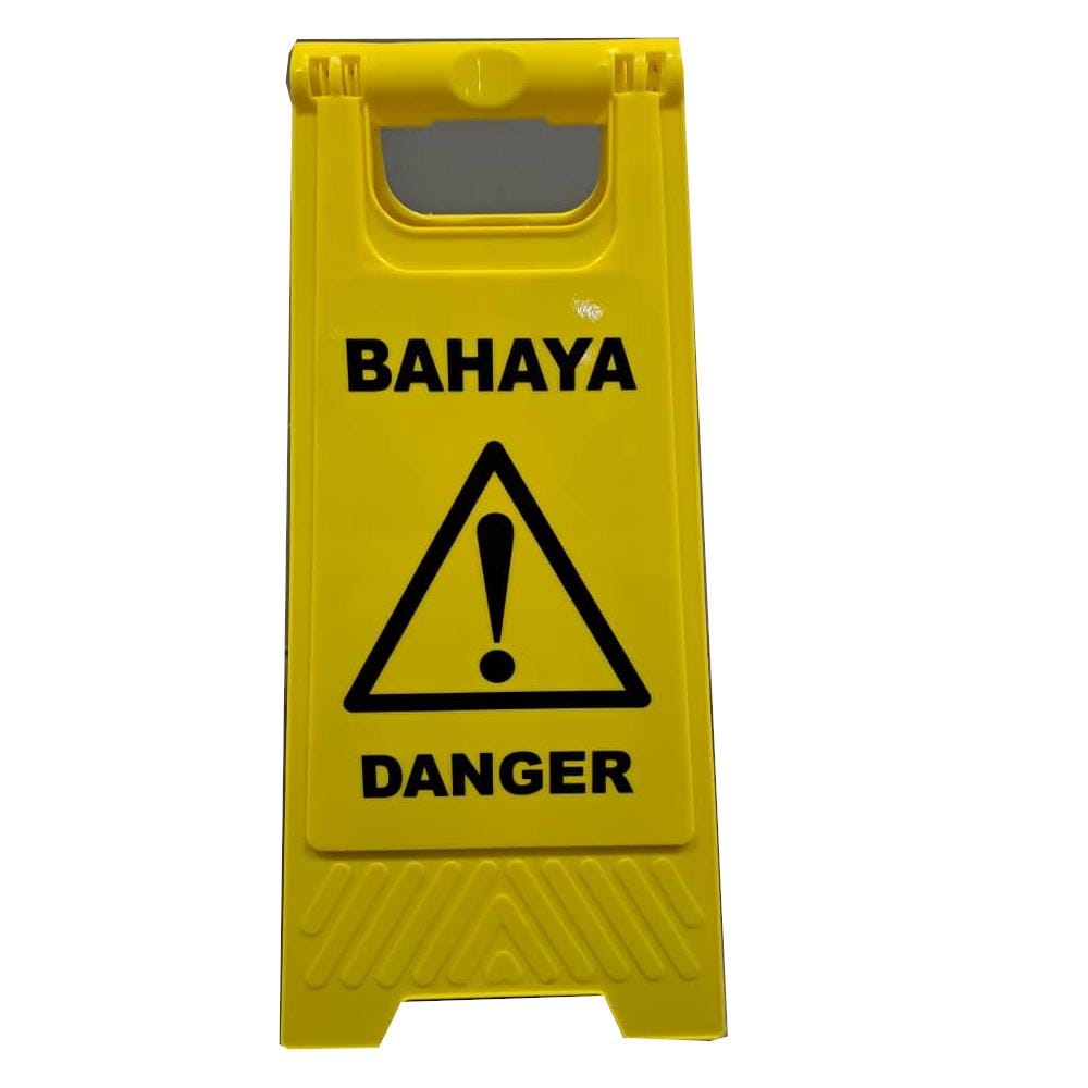 SECA-TRAC FLOOR SIGN - DANGER/BAHAYA