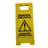 SECA-TRAC FLOOR SIGN - RESTROOM CLOSED
