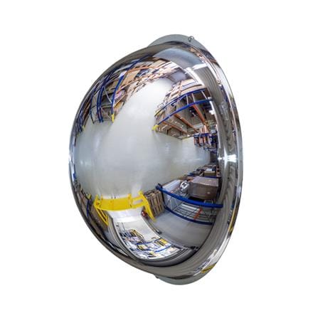 MIRRE ACRYLIC FULL DOME MIRROR 60CM SILVER